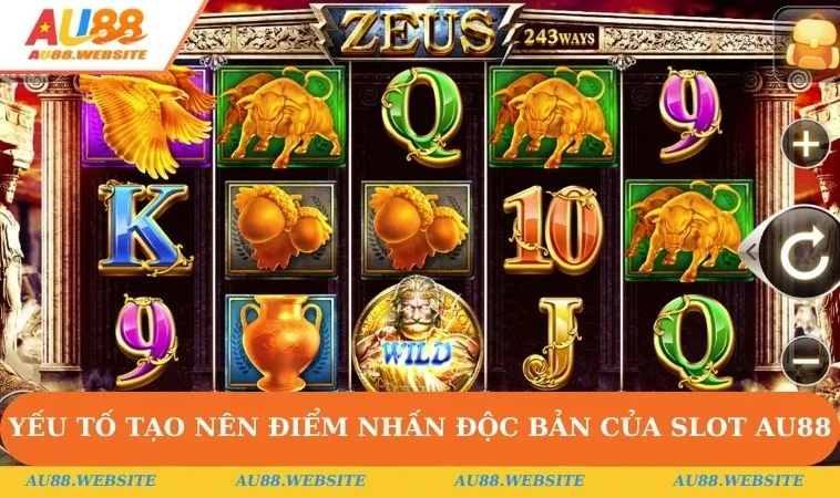 Yếu tố tạo nên điểm nhấn độc bản của Slot AU88